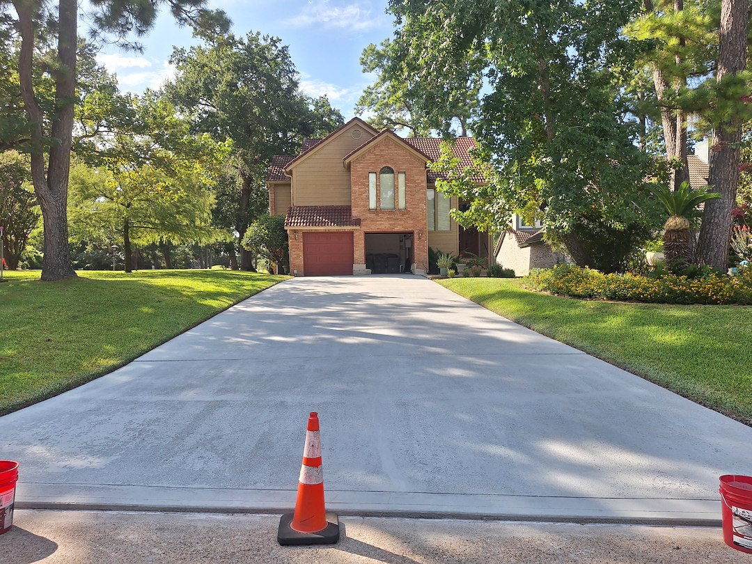 Concrete Driveway Refresh, Surface Renewed 